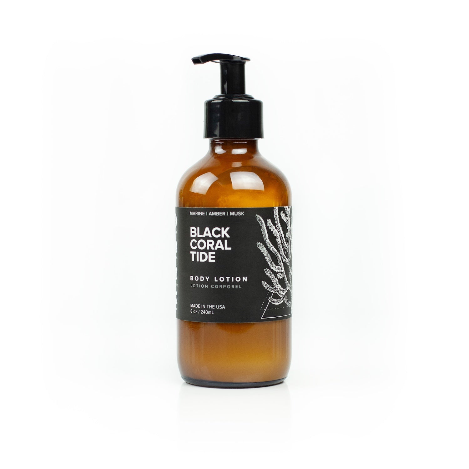 8oz Black Coral Tide Body Lotions