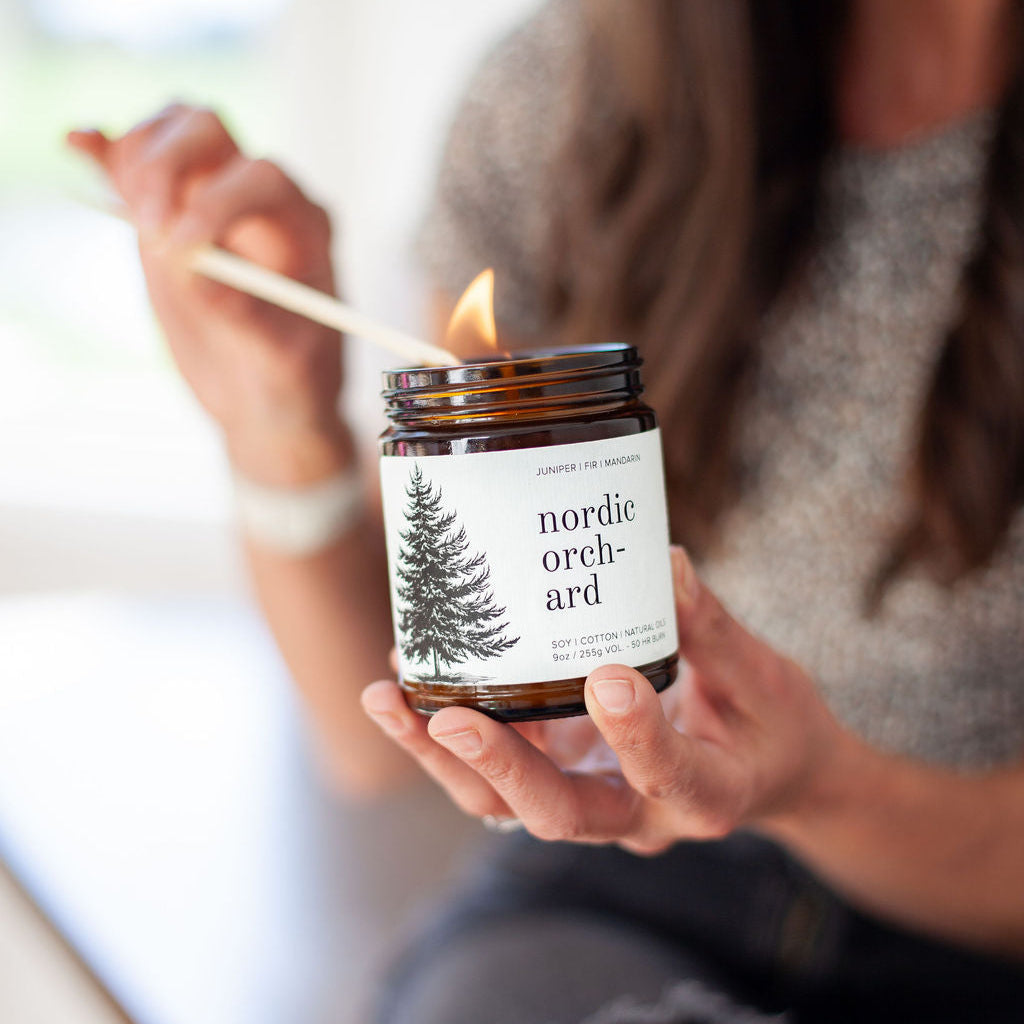 9oz Nordic Orchard Soy Candles