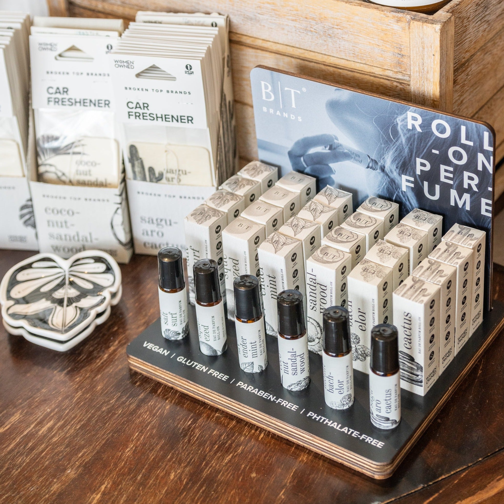 Roll-On Perfume Display