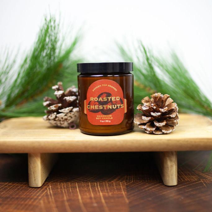 9oz Roasted Chestnut Soy Candles