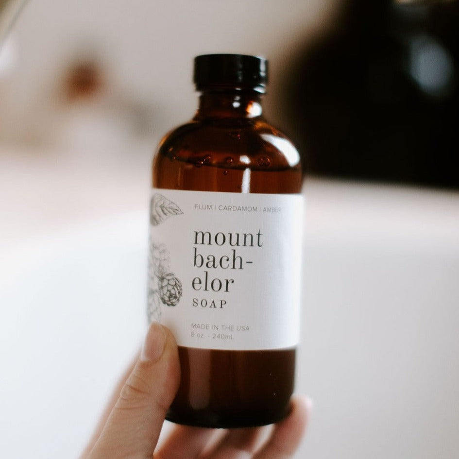 8oz Mount Bachelor Liquid Soaps