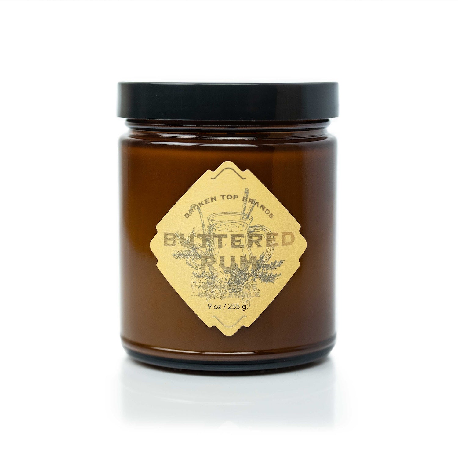 9oz Buttered Rum Soy Candles