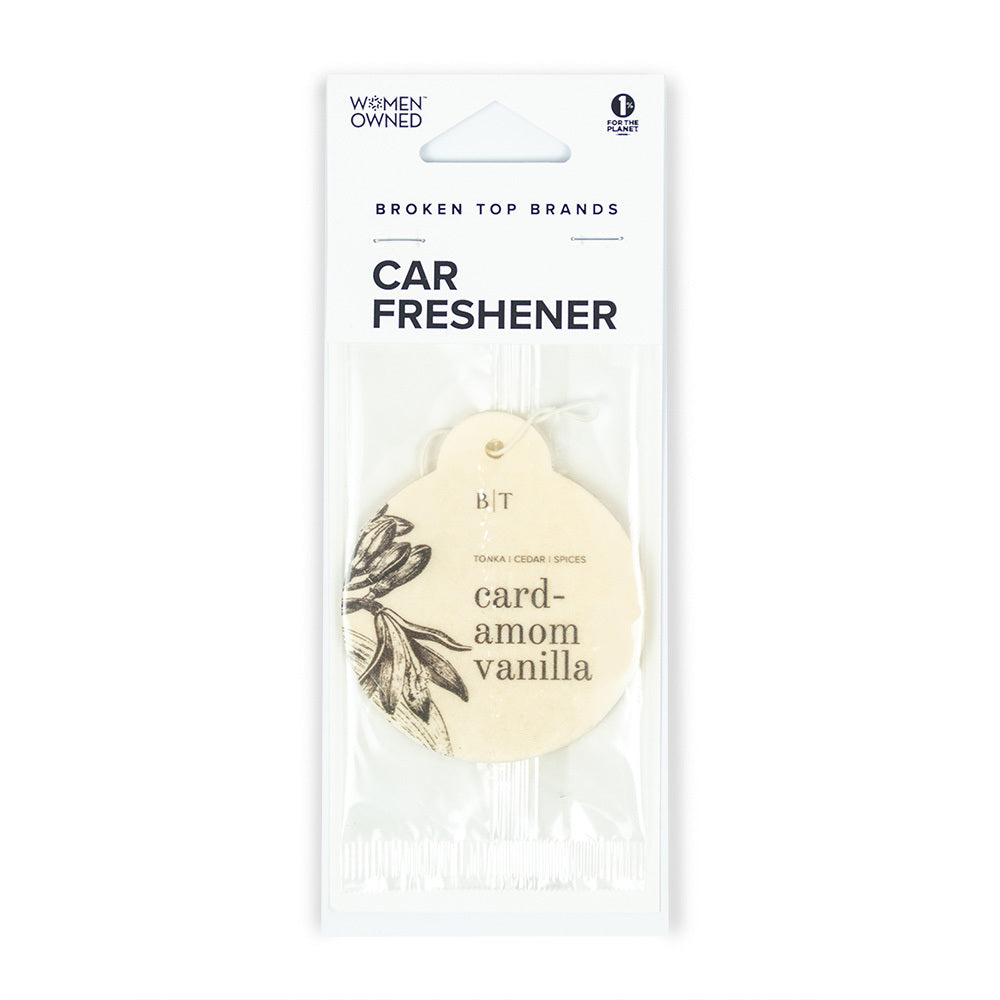 Cardamom Vanilla Car Fresheners