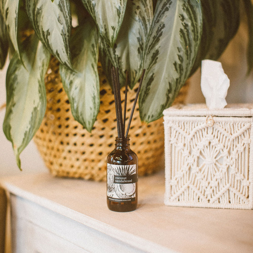 Coconut Sandalwood Reed Diffusers
