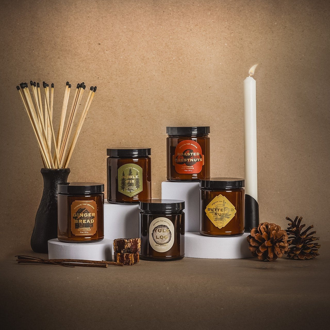 9oz Gingerbread Soy Candles