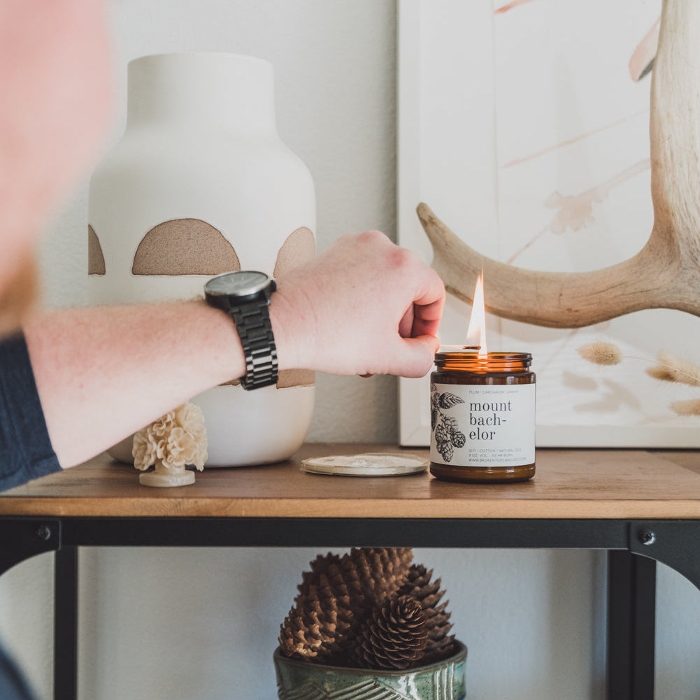9oz Mount Bachelor Soy Candles