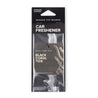 Black Coral Tide Car Freshener on white background. 