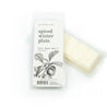 Spiced Winter Plum Soy Wax Melt on white background. 