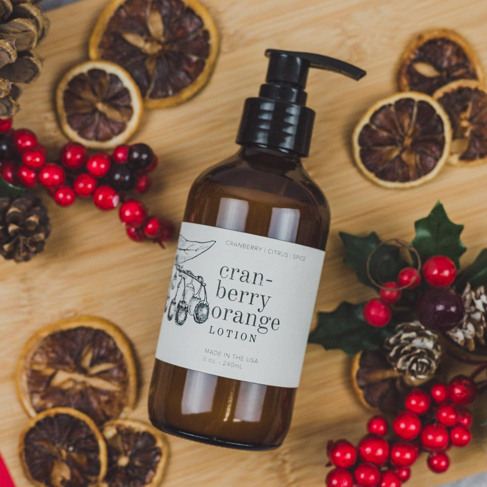 8oz Cranberry Orange Body Lotions