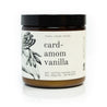 16oz Cardamom Vanilla candle on white background