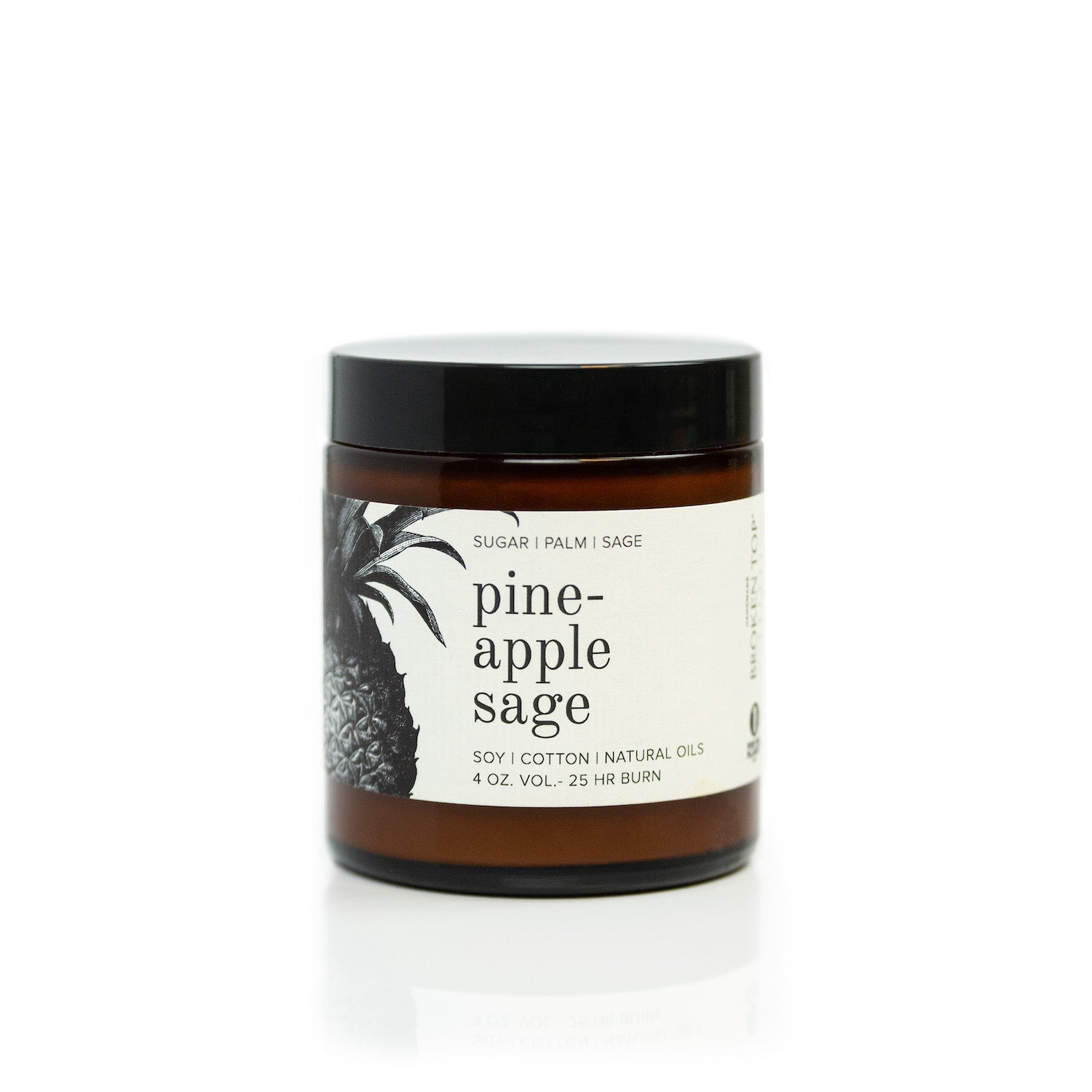 4oz Pineapple Sage Soy Candles