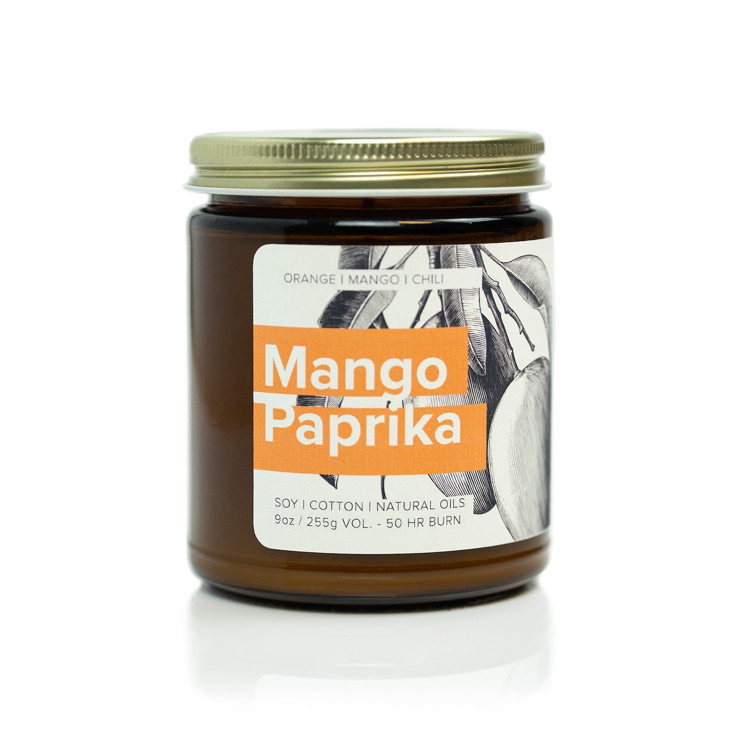 9oz Mango Paprika Soy Candles